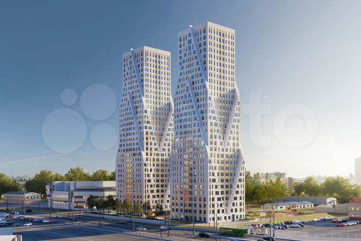 2-к. квартира, 54,5 м², 15/31 эт.