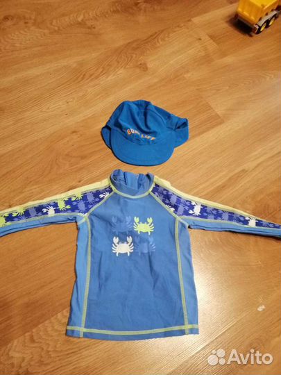 Пляжная кофта и кепка