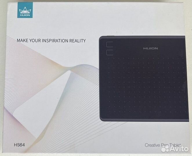 Графический планшет huion HS64
