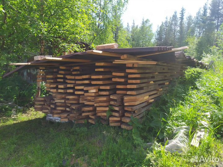 Доска, лаги б/у