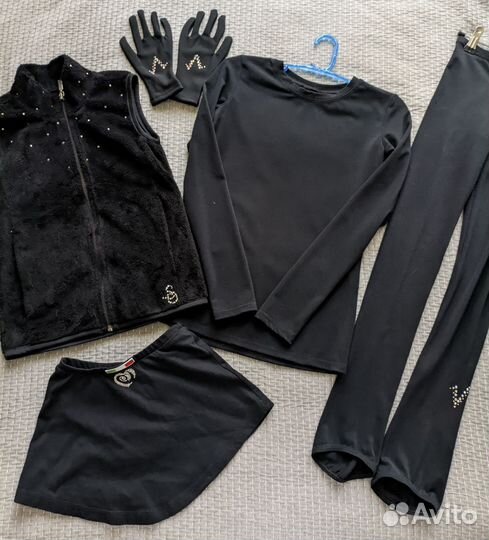 Комплект одежды для фигурного катания 140-150