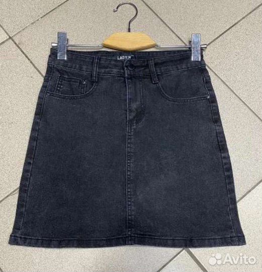 Юбка джинсовая