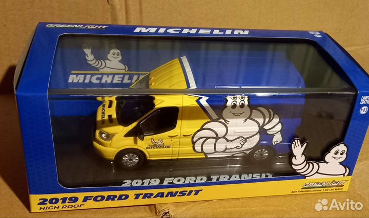 Масштабная 1:43 модель Форд транзит 2019