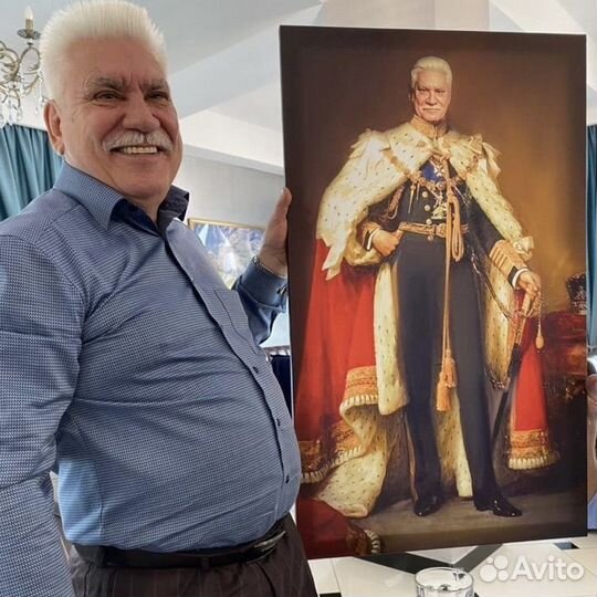 Портрет на холсте по фото/ Картина на заказ