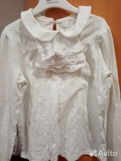 Блузка для девочки детские на 7-9