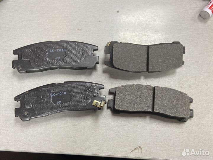 Задние колодки sebring galant space wagon fto