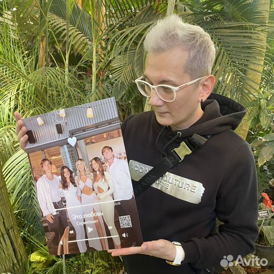 Витраж с фото / Подарок