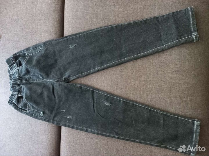 Джинсы, школьные штаны 2шт, кофта, хороший вид