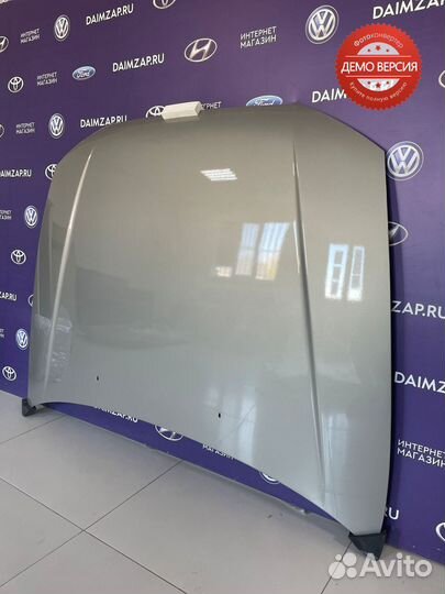 Капот Hyundai Accent темно-бежевый