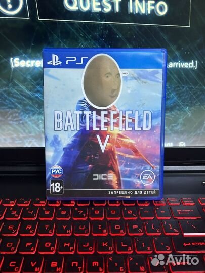 Battlefied V ps4 диск