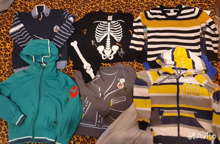 Вещи пакетом на мальчика, 116 122
