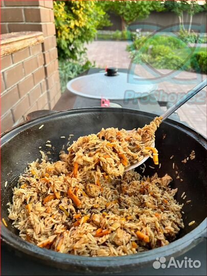 Казан чугунный с печью