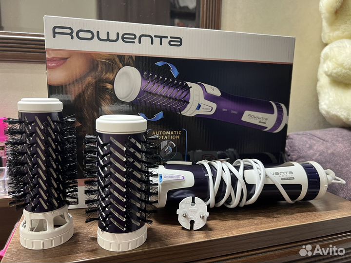 Фен щетка rowenta