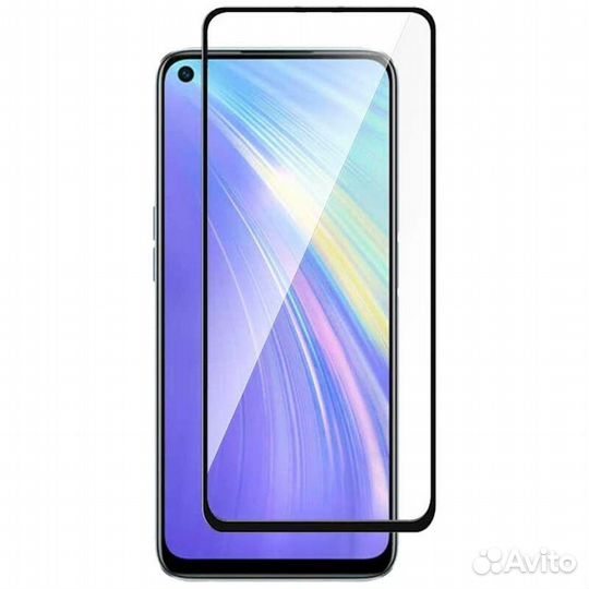 Защитное стекло Realme 6/Narzo 30/oppo A52/A72