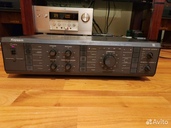 Корвет 100У-068С+Pioneer VSX-417+Panasonic SA-XR50