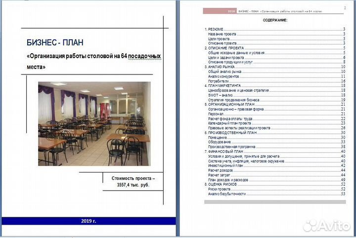 Разработка бизнес-плана с финансовой моделью