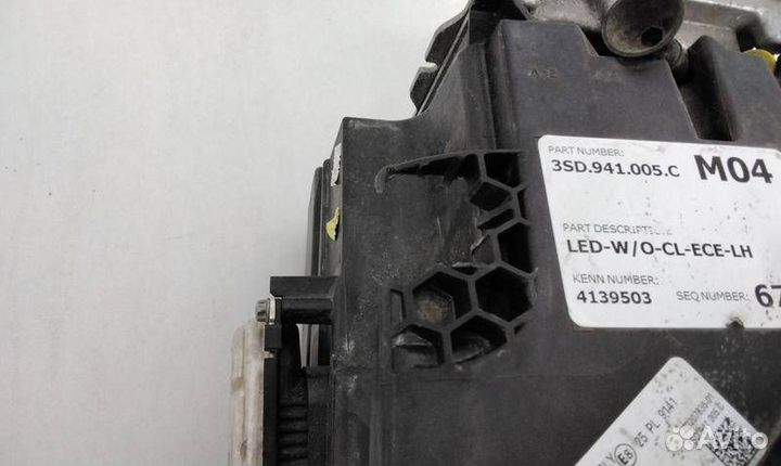 Фара левая Bentley Continental GT