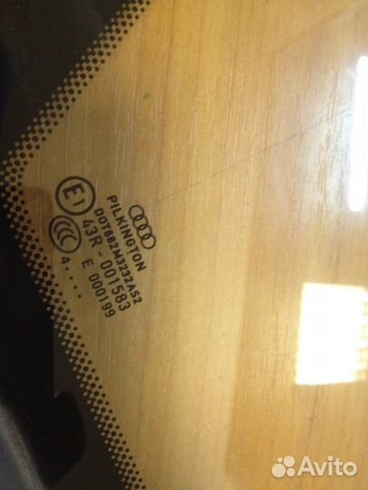 Стекло зад. левое для Audi A6 C5 97-04