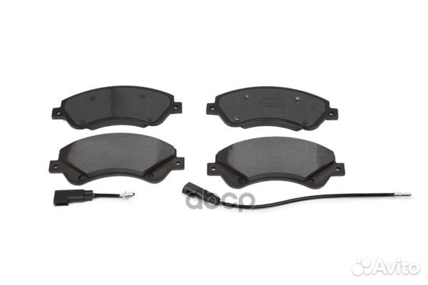 1262 002B-SX колодки дисковые п. с антискрип