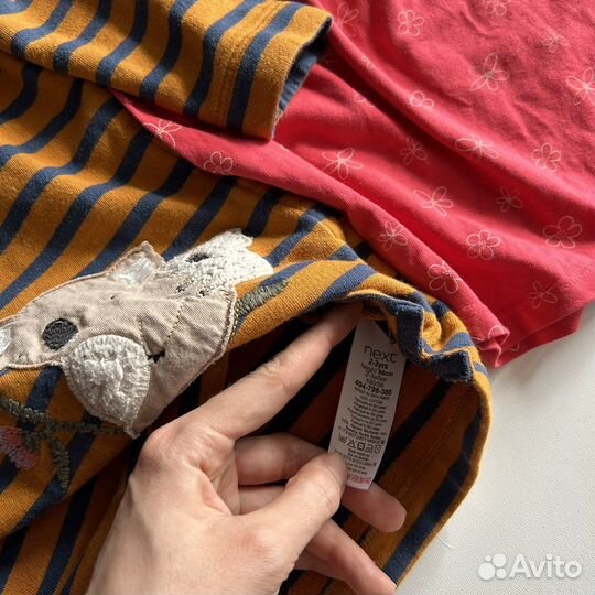 Одежда для девочки пакетом 92 zara next tommy