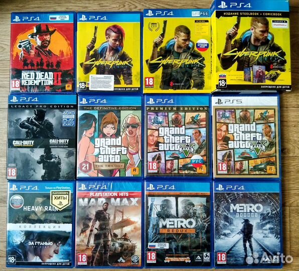 Игры на Sony ps4 ps5