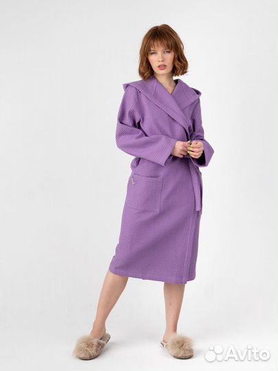 Новый Вафельный халат