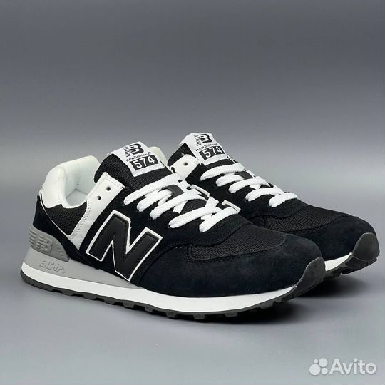 Кроссовки new balance 574 classic black