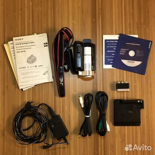 Видеокамера sony HDR-SR10E в комплекте
