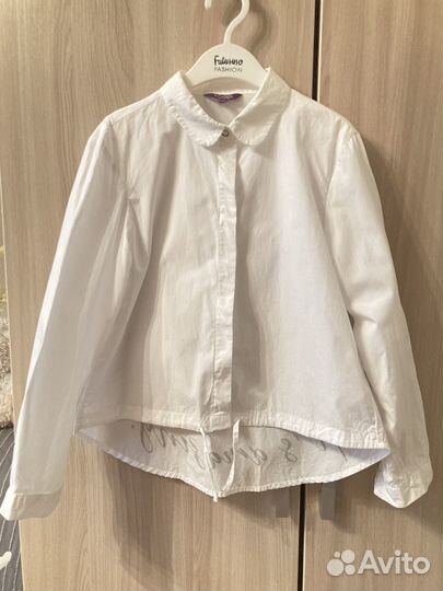 Рубашка школьная для девочки 140см