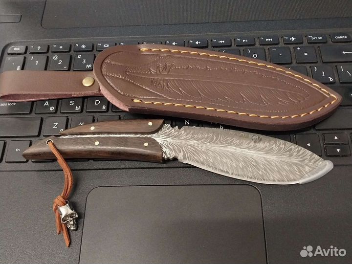 Дизайнерский нож Перо подарок Новый