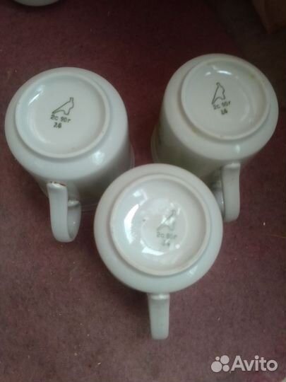 Чайные чашки Дулево