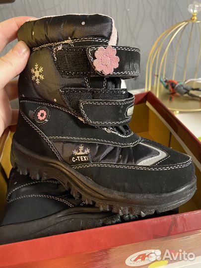Сапоги/ботинки на девочку 28 размера