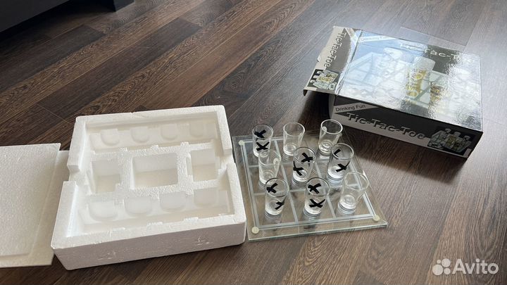 Drinking fun Tic-Tac-Toe крестики нолики игра