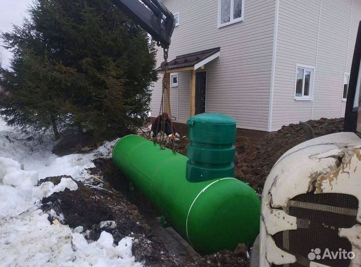 Вертикальный газгольдер