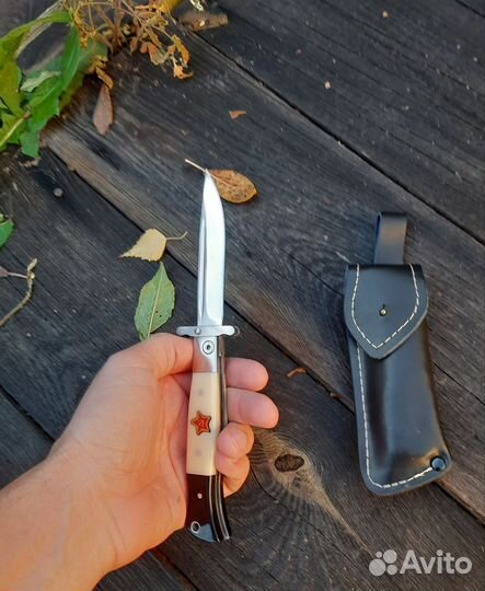 Нож финка нквд складная