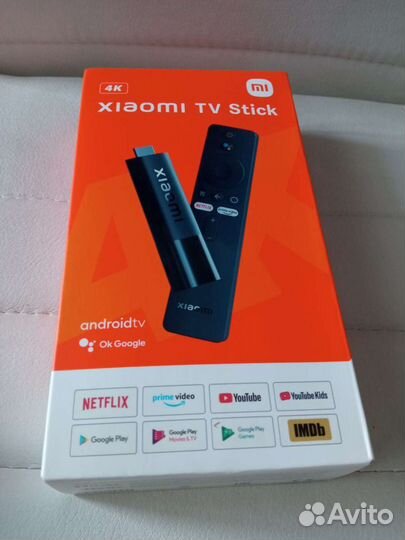 Xiaomi mi tv stick 4k новый для смарт тв