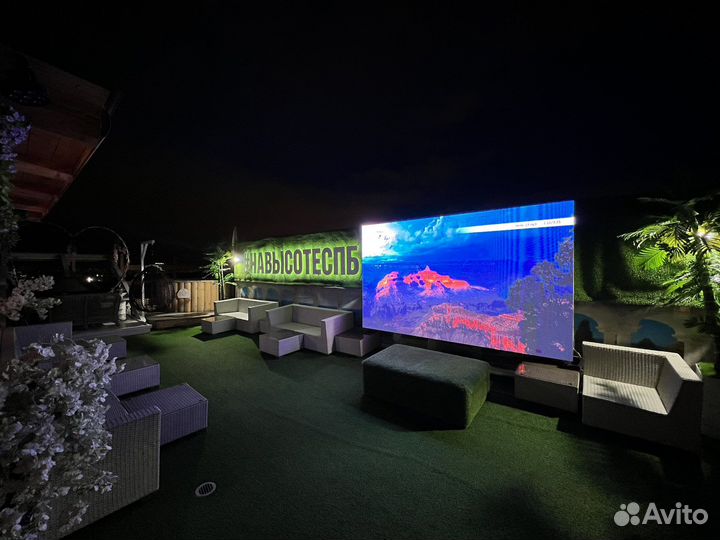 В магазин, ресторан, отель. Аренда LED экрана