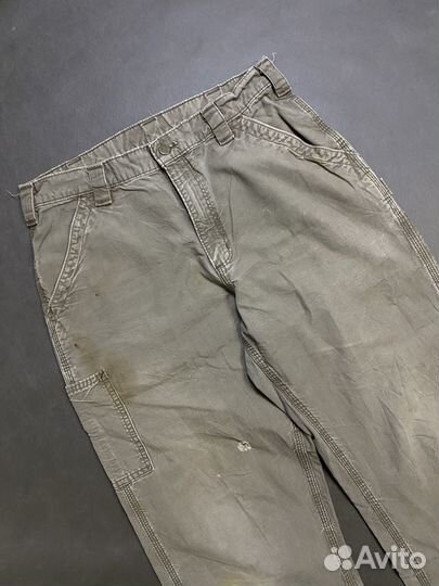 Штаны Carhartt distressed 34x34