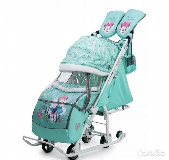 Санки коляска disney baby 2