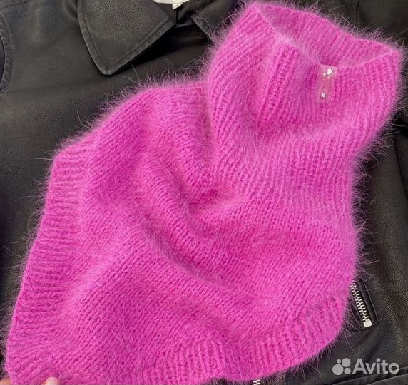 Платки, снуды, шарфы ручная работа