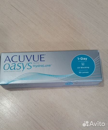 Линзы acuvue oasys -0,75