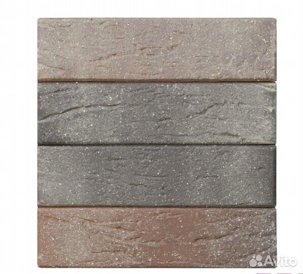 Кирпич красный флэш с пепельной посыпкой ультра