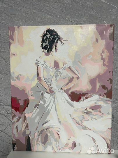 Картина акрилом на холсте