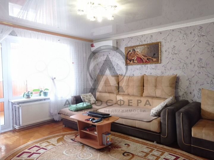 3-к. квартира, 66,9 м², 2/2 эт.