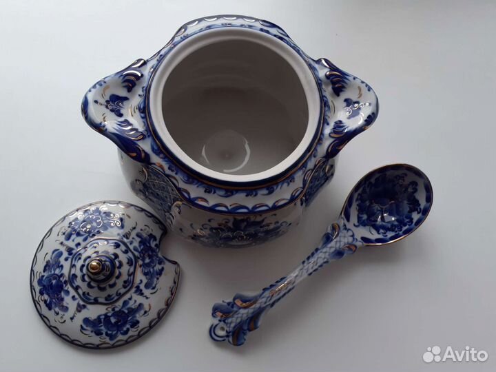 Супница Гжель