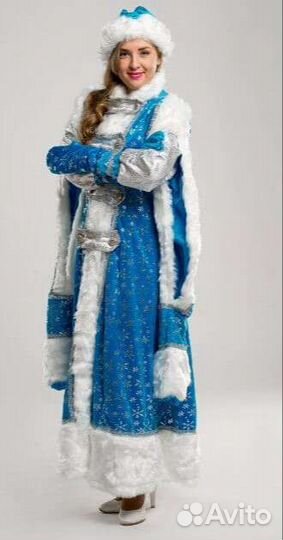 Снегурочка новогодний костюм