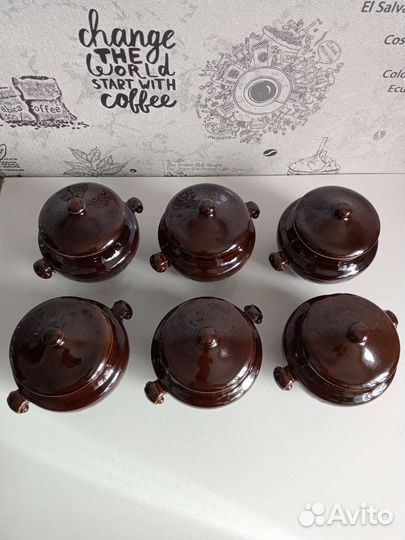 Горшочки для запекания новые СССР