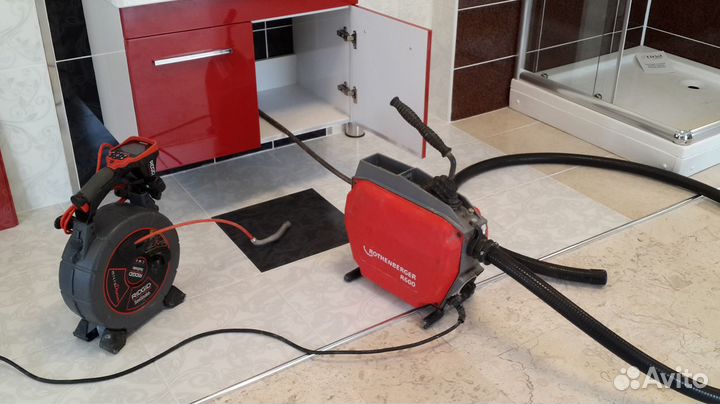 Устранение засоров видеодиагностика