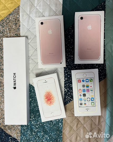 Коробки от iPhone и watch