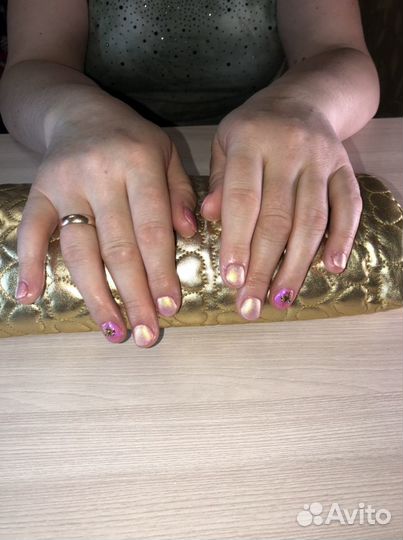 Маникюр гель лак